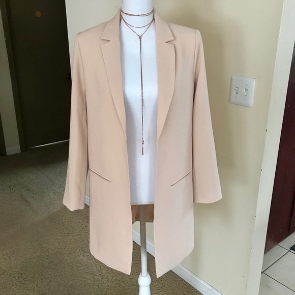 Forever 21 Jackets & Blazers - Long Cream Colored Blazer